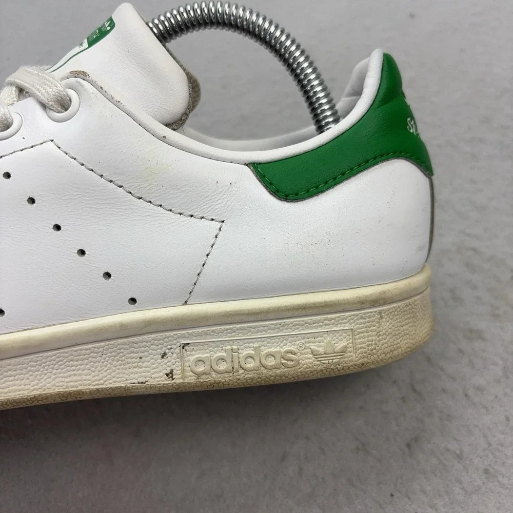 Adidas Stan Smith Shoes Womens Size 8 White Green Tennis Sneakers B24105